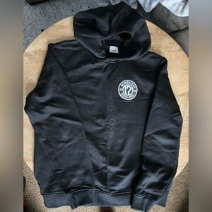 Burberry Black Logo Men's Hoodie Size L